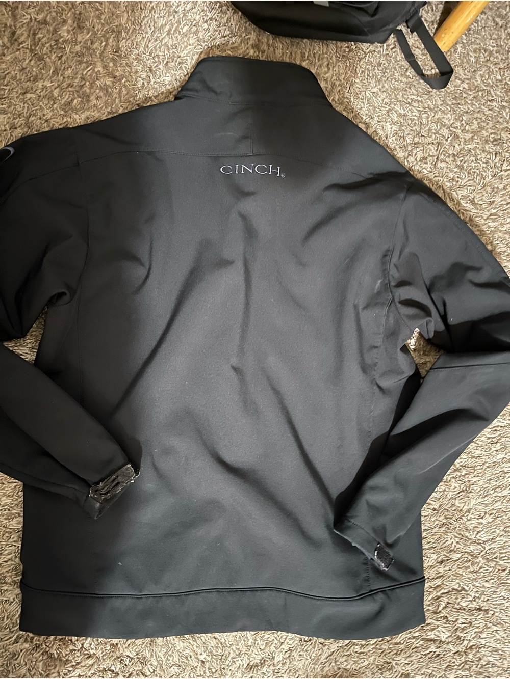 Cinch Black Softshell Performance Jacket - Picture 8 of 12